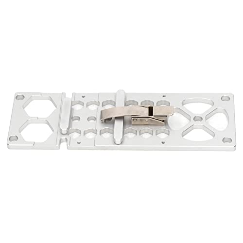 Gengutoo Circular Saw Guide Rail Stopper Aluminiumlegierung rechtwinkliger Spur Square Compatibletool Accessoires von GENGUTOO