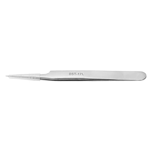 Gengutoo Edelstahlspitze Pinzette für industrielle Anwendungen (17l) von GENGUTOO
