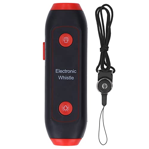 Gengutoo Elektronische Pfeife 3 -Ton -Volumen -Blow -Blow e Pfeife LED Light Training Sport (Grün) (Rot) von GENGUTOO