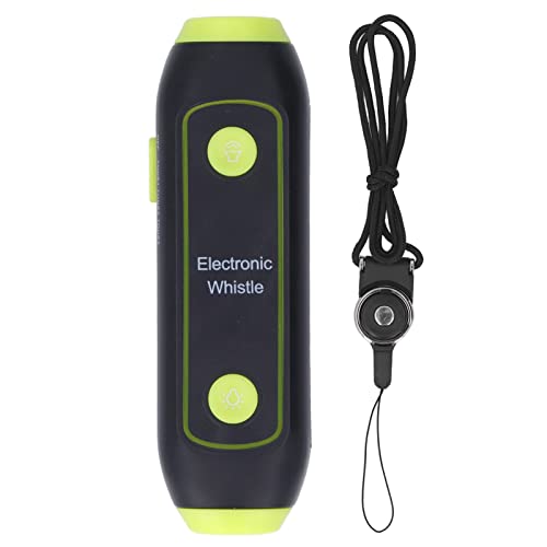 Gengutoo Elektronische Pfeife 3 -Ton -Volumen -Blow -Blow e Pfeife LED Light Training Sport (Grün) von GENGUTOO