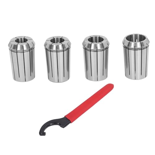 Gengutoo Oz25 Collets Federstahlschneidem Collet Set DIA 16 18 20 25 CNC Drehbücher Bohrbohrung 4pcs von GENGUTOO