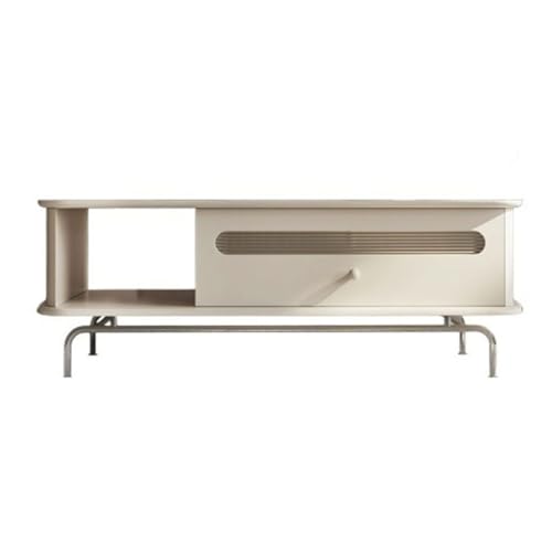 GENHAOSAN Beistelltische Schlafzimmer Leichter Luxus-Couchtisch, TV-Schrank, Wohnzimmer, Zuhause, kleine Wohnung, kreativer Couchtisch Couchtische Für Das Wohnzimmer von GENHAOSAN