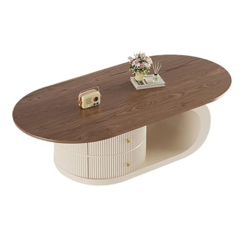 GENHAOSAN Beistelltische Schlafzimmer Terminal Table Couchtisch Simple Home Modern Wohnzimmer mit Stauraum Couchtische Für Das Wohnzimmer(140cm) von GENHAOSAN