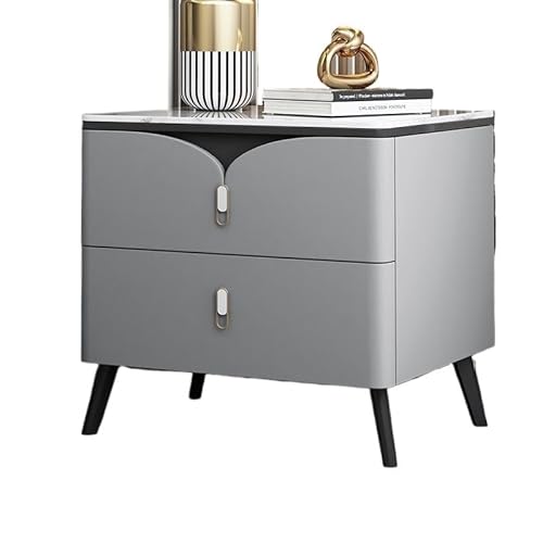 GENHAOSAN Nachttisch, Nachttisch, Schlafzimmer, minimalistisch, modern, klein, minimalistisch, Schiefer, Schlafzimmermöbel (7,45 cm) von GENHAOSAN