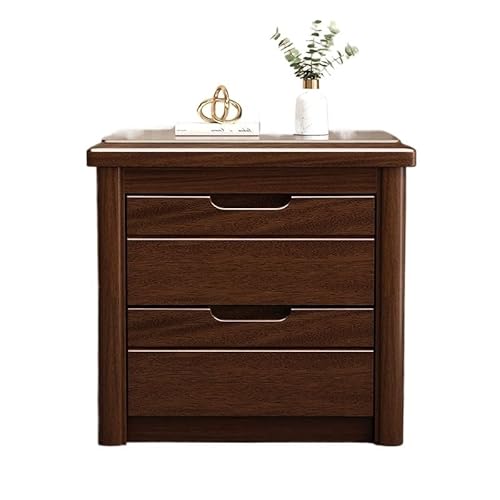GENHAOSAN Nachttisch Chinesischer Nachttisch Aus Massivem Holz, Schlafzimmer, Kleine Wohnung, Aufbewahrungs-Nachttisch Schlafzimmermöbel(2,45CM) von GENHAOSAN