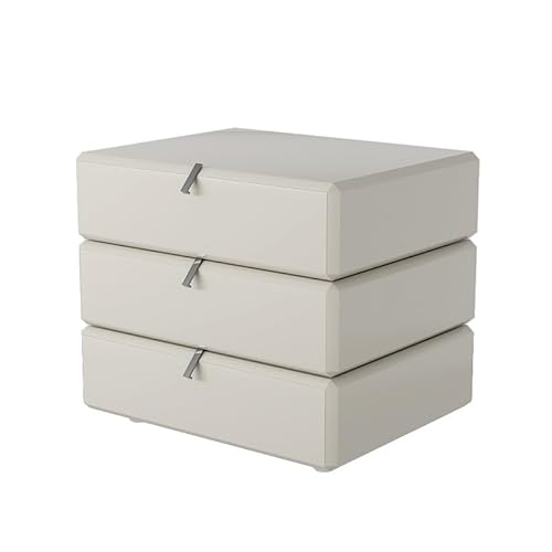 Nachttisch, drehbar, minimalistisch, modern, kreativer Aufbewahrungsschrank für Schlafzimmer, aus Holz, Schlafzimmermöbel (3) von GENHAOSAN