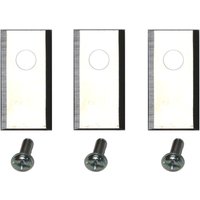 30 Ersatz Messer Klingen kompatibel mit landroid von worx (1-Loch - hq - longlife - 0,9 mm) + Schrauben [din en 50636 geprüft] - Genisys von GENISYS