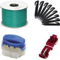 Installation Set xs+ kompatibel mit Kärcher Mähroboter rlm 4 ® Kabel Haken Verbinder Paket Kit von GENISYS