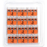 Genisys - Wago 221-6 Klemmen 12x 221-613 - Kabel Draht Verbinder in der wiederverschließbaren Box - Original wago Genisys - Wago 221-6 Klemmen 12x 221-613 - Kabel Draht Verbinder in der wiederverschließbaren Box - Original wago von GENISYS