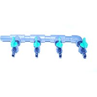 Luftverteiler 4er für 9 mm Luftschlauch von GENKI4KOI NATURAL FOOD