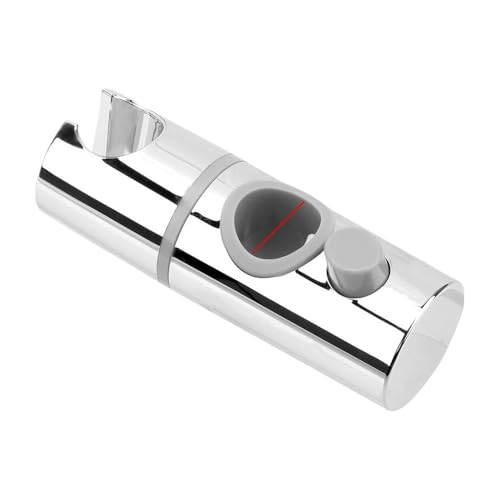 Badezimmer Zubehör Dusche Rutsche Schiene Bar Halter Einstellbare Klemme Duschkopf Halter Halterung Universal 18-25mm Hause Ersatz (22mm Durchmesser) von GENODA