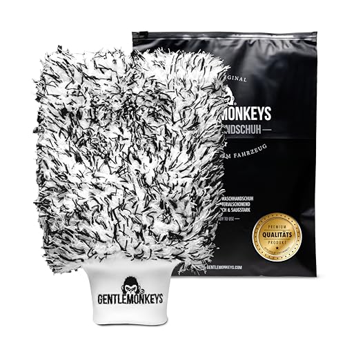 GENTLEMONKEYS Auto Waschhandschuh • Premium Autowaschhandschuh für professionelle Autopflege • 100% saugstark, kratzfrei & schonend • Mikrofaser Putzhandschuh aus ultraweicher Mikrofaser GENTLEMONKEYS Auto Waschhandschuh • Premium Autowaschhandschuh für professionelle Autopflege • 100% saugstark, kratzfrei & schonend • Mikrofaser Putzhandschuh aus ultraweicher Mikrofaser von GENTLEMONKEYS