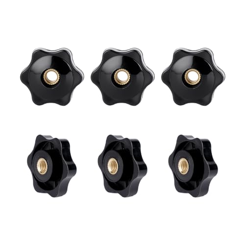 6 Stück 32mm Sterngriffmutter M8, Flügelmutter M8 Sterngriffschraube Rändelschraube Fahrradträger Ersatzteile Muttern Klemmmarkise Ersatzteile Sterngriff für Möbel, Maschine, Fitnessgeräte, 32mm 6 Stück 32mm Sterngriffmutter M8, Flügelmutter M8 Sterngriffschraube Rändelschraube Fahrradträger Ersatzteile Muttern Klemmmarkise Ersatzteile Sterngriff für Möbel, Maschine, Fitnessgeräte, 32mm von GENZYRE