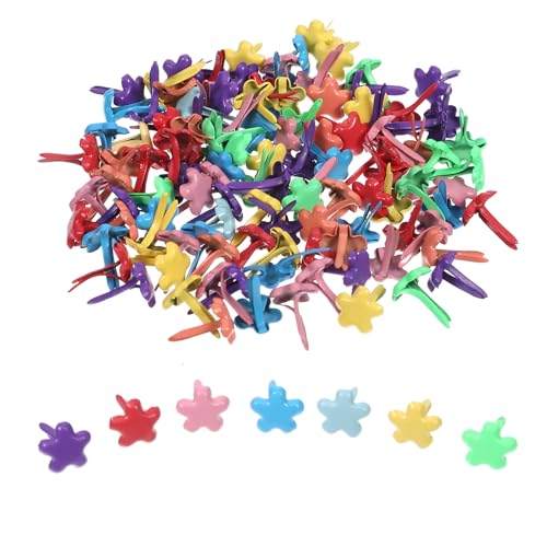 200 Stück Blütenartig Musterklammern Klein Musterbeutelklammern Briefklammern Mini Klammern Metall Mini Brads Flachkopfklammern für Scrapbooking Briefklammern Basteln Handwerk DIY Kunsthandwerk 200 Stück Blütenartig Musterklammern Klein Musterbeutelklammern Briefklammern Mini Klammern Metall Mini Brads Flachkopfklammern für Scrapbooking Briefklammern Basteln Handwerk DIY Kunsthandwerk von GENZYRE