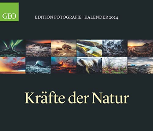 GEO Edition: Kräfte der Natur 2024 - Wand-Kalender - Poster-Kalender - 70x60, Mittel von GEO