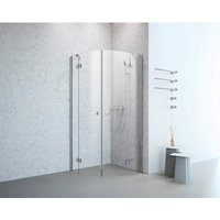 GEO Runddusche, Höhe: 195 cm, edelsilber, Scheibenstärke: 6 mm - silberfarben GEO Runddusche, Höhe: 195 cm, edelsilber, Scheibenstärke: 6 mm - silberfarben von GEO