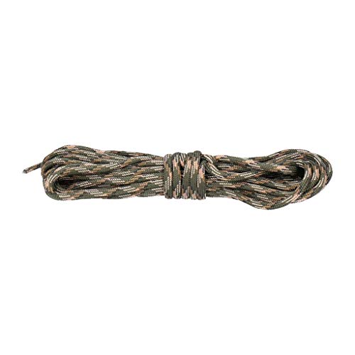 Paracord Seil 550, stabiles Polypropylen-Seil, Allzweck -Seil für Camping & Outdoor Abspannseile Schnürsenkel reißfeste Nylonschnur mit 7 Kernsträngen belastbar bis 250Kg - 5 Meter von GEORGES