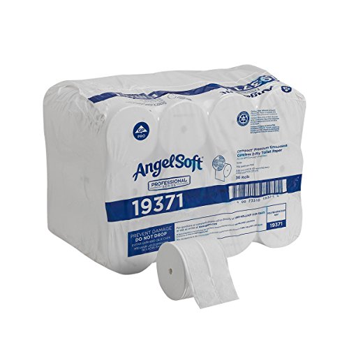 Georgia Pacific Angel Soft Professional Series Compact Premium Embossed Coreless 2-Ply Toilet Paper, 36 rolls, White - 19371 Georgia Pacific Angel Soft Professional Series Compact Premium Embossed Coreless 2-Ply Toilet Paper, 36 rolls, White - 19371 von GEORGIA-PACIFIC
