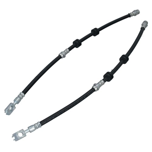 GEPCO 2x Bremsschlauch Bremsleitung vorne links rechts | kompatibel mit SEAT Cordoba 6L2, Ibiza 6L1/6J, ŠKODA Fabia 6Y/542, Roomster 5J, VW Polo 9N/9A, Fox 5Z XL1 | OE 6Q0611701A 6Q0611701B 6Q0611701C von GEPCO Advanced Technology