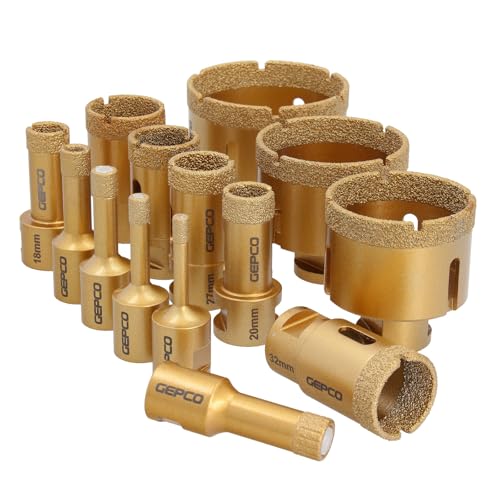 GEPCO M14 Diamantbohrkrone Fliesenbohrer Diamantbohrer 6-83 mm für Winkelschleifer ø 40mm GEPCO M14 Diamantbohrkrone Fliesenbohrer Diamantbohrer 6-83 mm für Winkelschleifer ø 40mm von GEPCO Advanced Technology