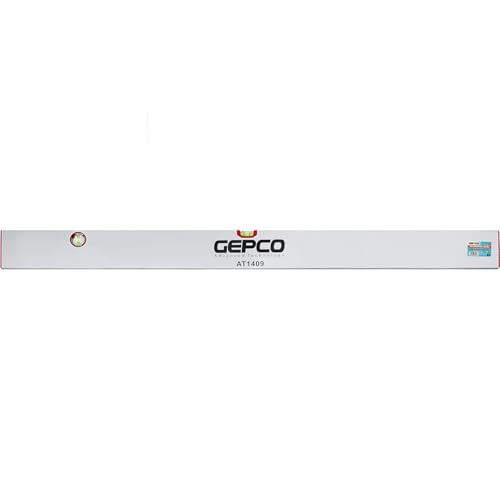 GEPCO Richtlatte 60-200cm Aluminium Putzlatte 2 Libellen Wasserwaage 120 cm von GEPCO Advanced Technology