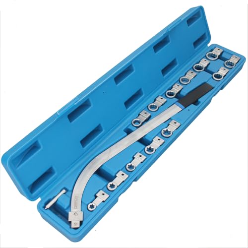 GEPCO Spannrollenschlüssel Set 13-tlg. | Torx E-Profil E10-E18 & 12-kant 12-19 mm | Keilrippenriemen Zahnriemen Spannwerkzeug Satz mit langem Hebel & Anti-Rutsch-Griff | Profi KFZ Werkzeug im Koffer GEPCO Spannrollenschlüssel Set 13-tlg. | Torx E-Profil E10-E18 & 12-kant 12-19 mm | Keilrippenriemen Zahnriemen Spannwerkzeug Satz mit langem Hebel & Anti-Rutsch-Griff | Profi KFZ Werkzeug im Koffer von GEPCO Advanced Technology