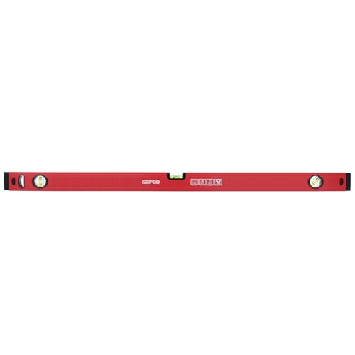 GEPCO Wasserwaage Industrie 30-180 cm Aluminium 1.2 mm Richtwaage Messwaage Bauwaage 3 Libellen Messtoleranz: 0,5mm/m 120 cm GEPCO Wasserwaage Industrie 30-180 cm Aluminium 1.2 mm Richtwaage Messwaage Bauwaage 3 Libellen Messtoleranz: 0,5mm/m 120 cm von GEPCO Advanced Technology