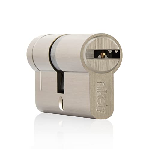 GERCAR Pro Schließanlage 2er gleichschließend nach Wunsch kombinierbar aus 2 Profilzylinder oder Knaufzylinder 60/70 / 80/90 mm inkl. 5 Hauptschlüssel - One Key System frei konfigurieren von GERCAR