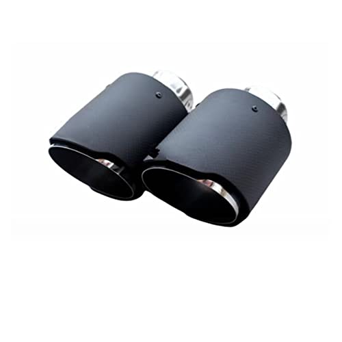 Auto Schalldämpfer Außen Back End Rohr Widmen Auspuff Endstück Auslass Vent Für Toyota Für RAV4 2019 2020 2021 2022 Auto Auspuff Endrohr (Farbe : 2pcs Matt) von GERGRGB