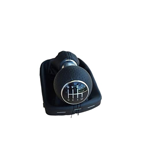 GERGRGB Auto Schaltknauf 23mm Schaltgetriebe 5/6 Gang Für A-UDI A3 8L 1,6 Liter 1996 1997 1998 1999 2000 2001 2002 2003 Autoteile GERGRGB (Farbe : 6 Speed knob) von GERGRGB
