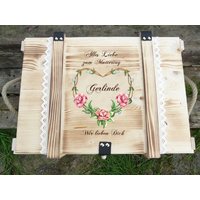 Erinnerungsbox Personalisiert Zum Muttertag/Geschenk Holzkiste Mit Gravur Erinnerungskiste von GERILYS