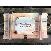 xxl Große Erinnerungskiste Zur Geburt, Taufe, Hochzeit Mit Personalisierung Nach Wunsch/Erinnerungsbox Aufbewahrungsbox Holzbox von GERILYS