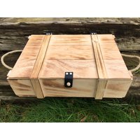 Aufbewahrungskiste Mit Deckel/Erinnerungsbox Holz Aufbewahrungsbox Erinnerungskiste Holzbox Allzweckkiste Kinder von GERILYS