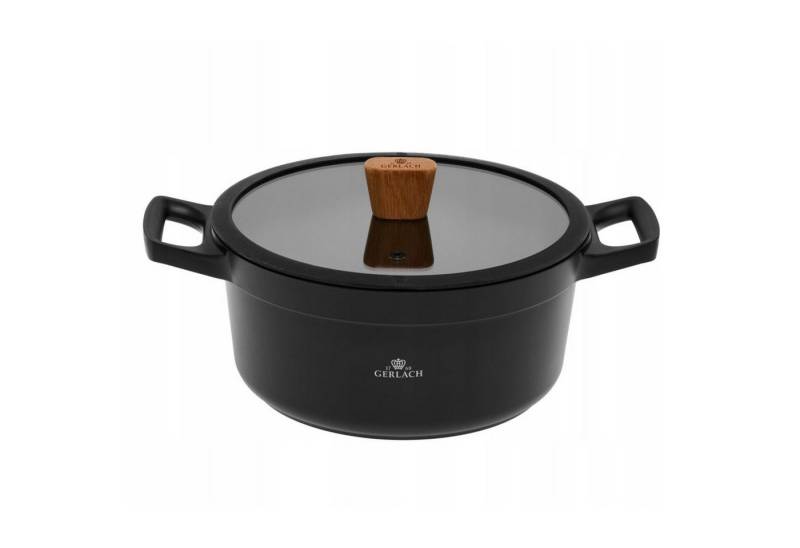 GERLACH Kochtopf, Aluminium, Traditioneller Topf mit Deckel Natur 24 cm GERLACH Kochtopf, Aluminium, Traditioneller Topf mit Deckel Natur 24 cm von GERLACH