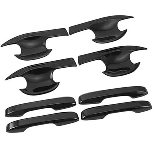 Auto-Außentürgriff Auto-Außentürgriff links für CR-V für CRV 6. Generation 2023 2024 2025 ABS-Autotürgriff-Schüsselabdeckungsschutz(Schwarz) von GERLJ