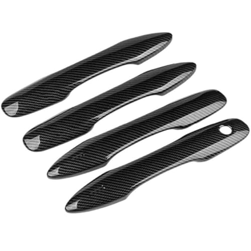 Auto-Außentürgriff Auto links außen tür griff Seite Außen Tür Griff für corolla Sharp Release Schnalle Typ(Carbon Grain) von GERLJ