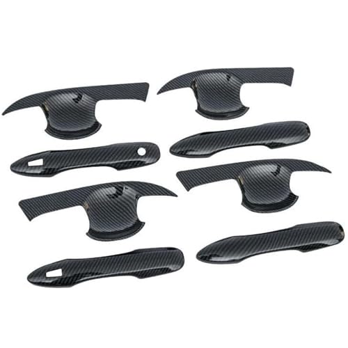 Auto-Außentürgriff Auto links außen tür griff für corolla E210 2019-2024 ABS Carbon Tür Griff Schüssel(Styles1 and styles2 Carbon) von GERLJ