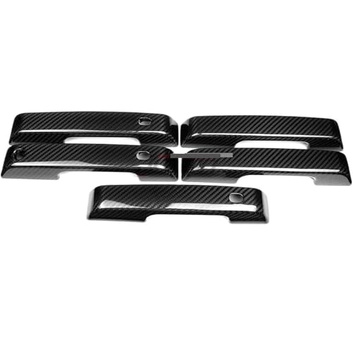 GERLJ Auto-Außentürgriff Auto Linker Außentürgriff Carbon Fiber Außen 4-Tür Abdeckung Trim Zubehör für Raptor 2021-2024 GERLJ Auto-Außentürgriff Auto Linker Außentürgriff Carbon Fiber Außen 4-Tür Abdeckung Trim Zubehör für Raptor 2021-2024 von GERLJ