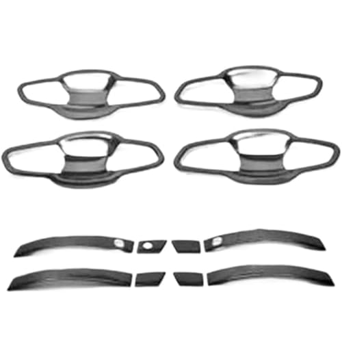 GERLJ Auto-Außentürgriff Auto Links Außentürgriff Stil Zubehör Außenaufkleber für BYD 2022 + Türschale(1) von GERLJ