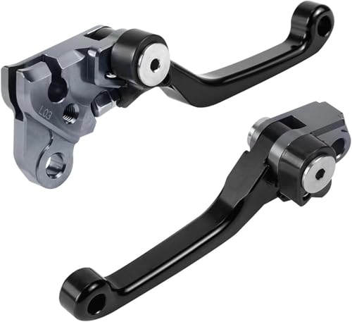 GERLJ Motorrad Kupplungshebel Motorrad Bremse Kupplung Hebel Für CRF150F Für CRF230F CRF 150F 230F 2003-2009 2012-2016(Schwarz) von GERLJ