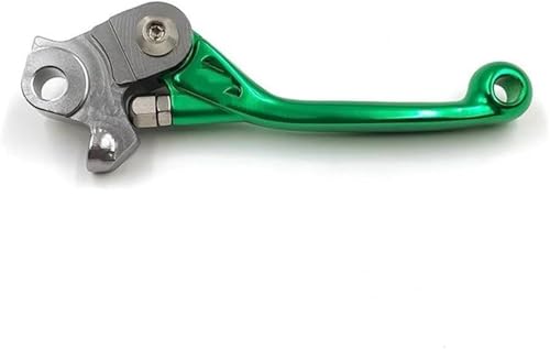 GERLJ Motorrad Kupplungshebel Motorrad Kupplung YZ125 YZ250 YZ450F WR250F KX250F KX450F(Green Brake Lever) von GERLJ