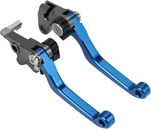 GERLJ Motorrad Kupplungshebel Motorrad Kupplung für Suzuki DRZ400S DRZ400SM 2000-2021 DR250R 1997-2000 Für DR-Z(Blau) von GERLJ