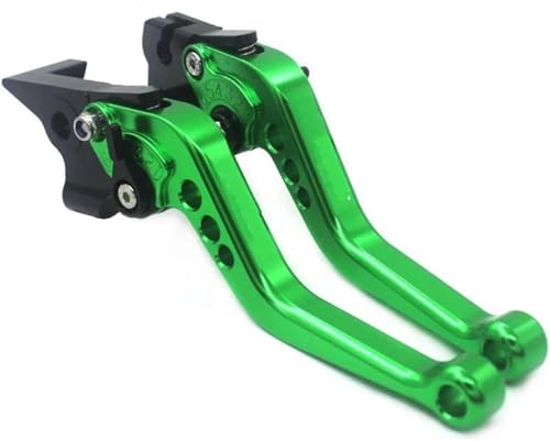 GERLJ Motorrad Kupplungshebel Motorrad Kupplung für Z900 für Z 900 2017-2022 2021 2018 2019 2020 Zubehör Einstellbar(Grün) von GERLJ