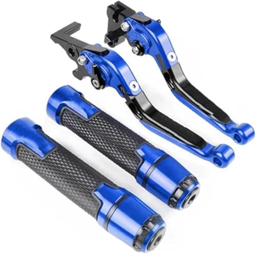 GERLJ Motorrad Kupplungshebel Motorradkupplung für CB650R CBR650R CB650FCBR650F Modifizierter Hornlenker(Blau) von GERLJ