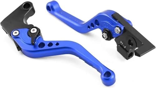 GERLJ Motorrad Kupplungshebel Motorradkupplung für MT07 für FZ07 für MT09 für FZ09 2014-2020(Fz-09 Blue) von GERLJ