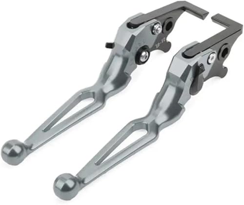 GERLJ Motorrad Kupplungshebel Motorradkupplung für NMAX155 2020-2024 Links Rechts Schwarz(For Titanium Color) von GERLJ