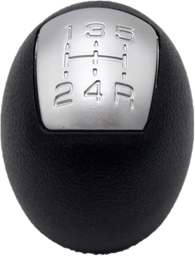 GERLJ Schaltknauf Für Iveco für Daily 2006–2017 Auto-Schalthebel Schaltknauf Lederstiefel(5 Speed Knob) von GERLJ