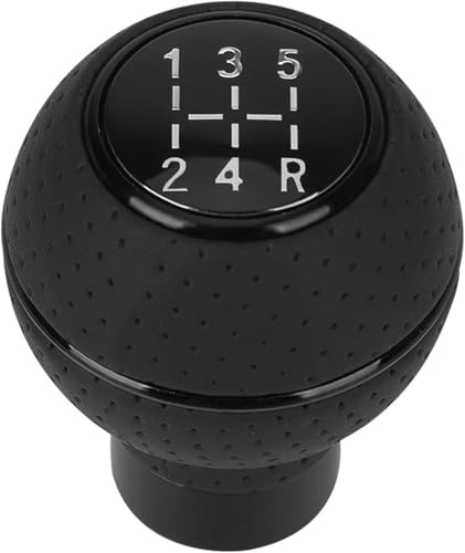 GERLJ Schaltknauf M8 M10 M11 M12 5 für Geschwindigkeit Universal-Schalthebelknopf Schalthebel Schaltkopf(Schwarz) von GERLJ