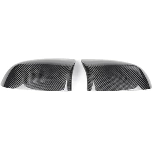 GERLJ Türinnengriffe Für BMW X5 X6 F15 F16 14-19 Carbon Fiber Center Console Panel Innere Tür Streifen Trim Schaltknauf(Rear-view Cover A) von GERLJ