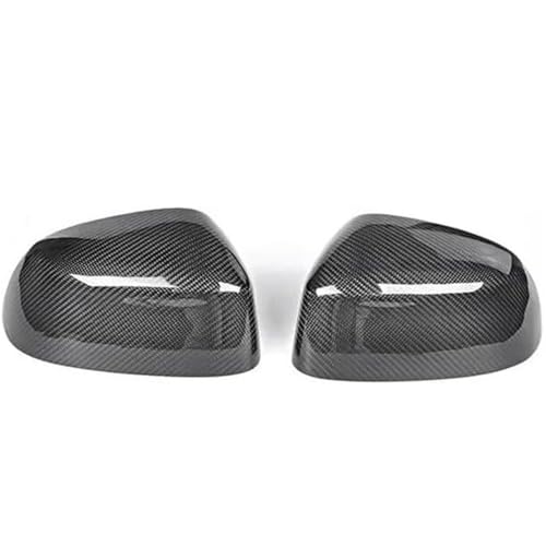 GERLJ Türinnengriffe Für BMW X5 X6 F15 F16 14-19 Carbon Fiber Center Console Panel Innere Tür Streifen Trim Schaltknauf(Rear-view Cover B) von GERLJ